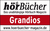 Grandios-Logo hörBücher Magazin